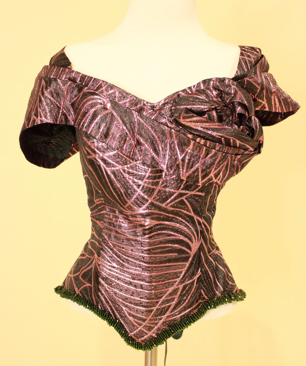 Corset (Rose Sombre)