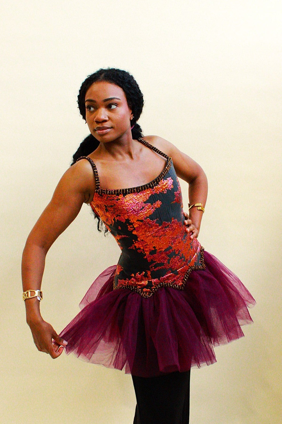 Robe bustier structuré