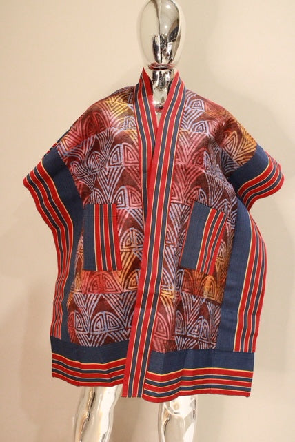 Orange/Bleu (Mi-Cuisse)