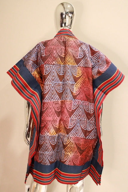 Orange/Bleu (Mi-Cuisse)